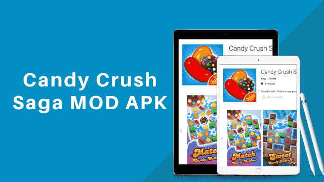 Candy Crush Saga MOD APK Cover