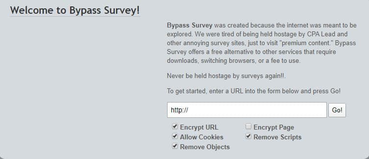 Survey Bypasser