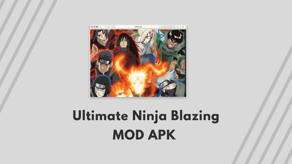 Ultimate Ninja Blazing Poster