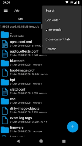 Root Explorer Screen 2