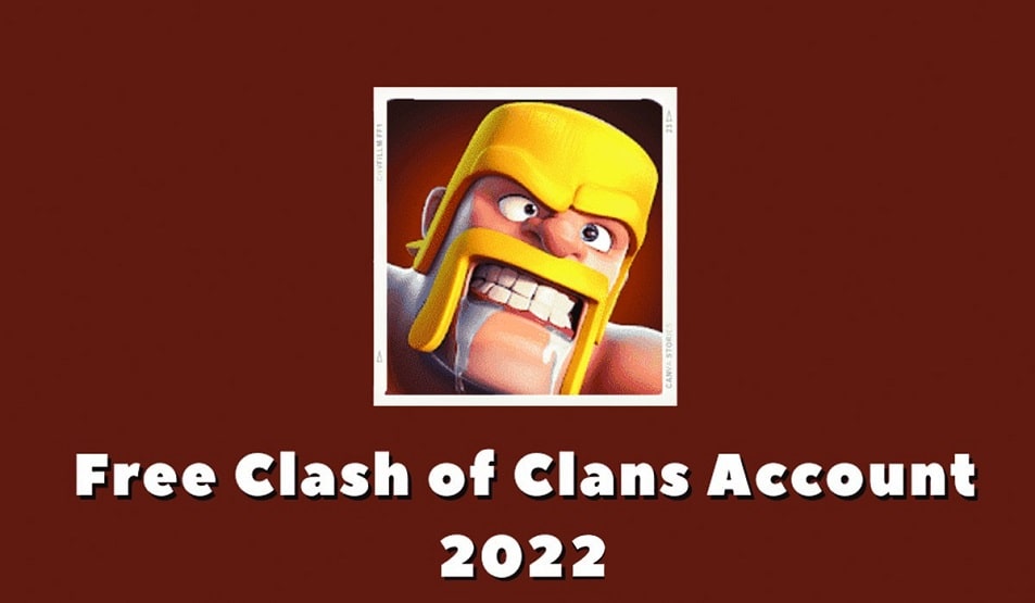 Free Clash of Clans Account 2020 Poster