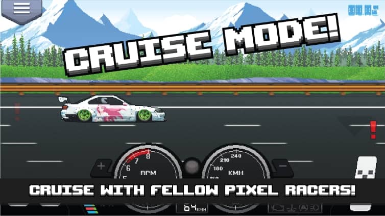 Pixel Car Racer MOD APK Unlimited Money
