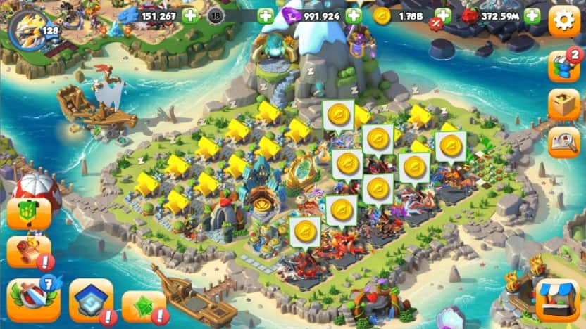 Dragon Mania Legends MOD APK Unlimited Everything