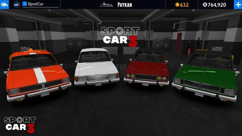 Sport Car 3 MOD APK Unlimited Money And Gold