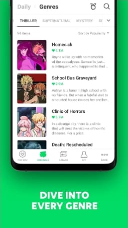 WEBTOON APK MOD