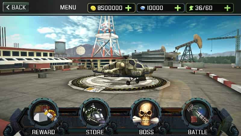 Gunship Strike 3D MOD APK Unlimited Scraps And Money
