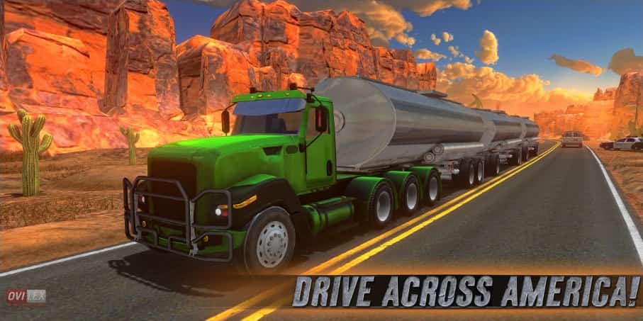 Truck Simulator USA MOD APK Obb