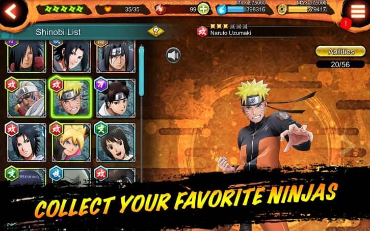 Naruto X Boruto Ninja Voltage MOD APK No Skill Cooldown