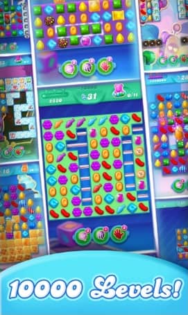 Candy Crush Saga MOD APK 1.267.0.2 (Unlocked) for Android