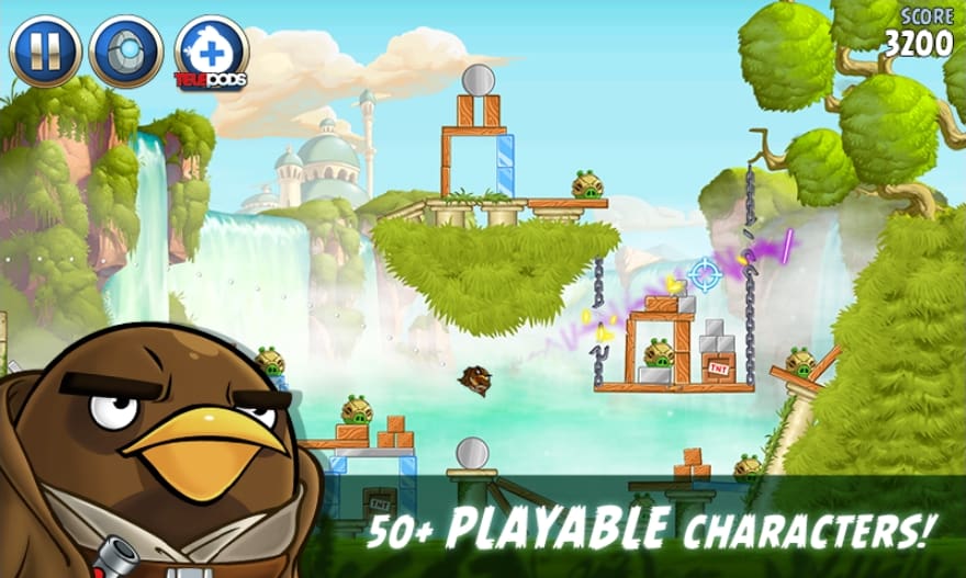 Angry Birds Star Wars 2 MOD APK Free Shopping
