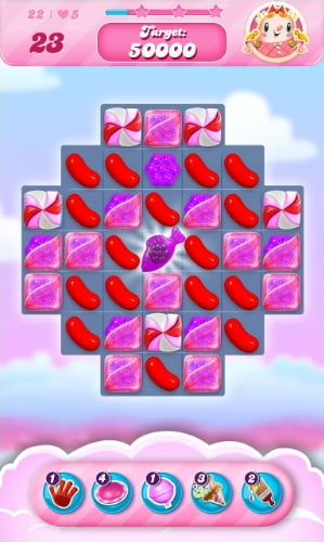 Candy Crush Saga MOD APK Unlimited Gold Bars And Boosters