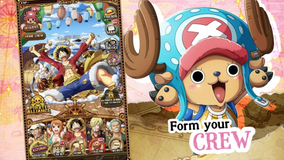 One Piece Treasure Cruise MOD APK Unlimited Gems Lates Version