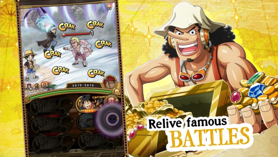 One Piece Treasure Cruise MOD APK Unlimited Gems New Version