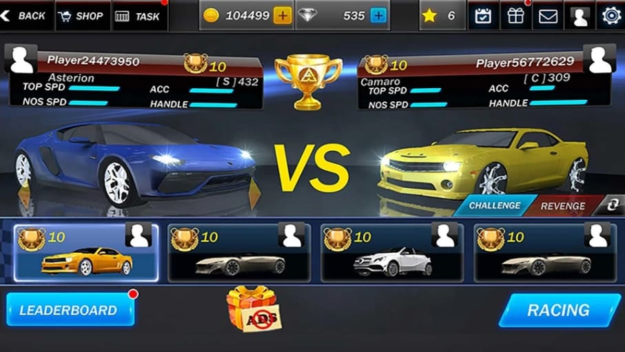 Street Racing 3D MOD APK Unlock All Cars And Unlimited Money