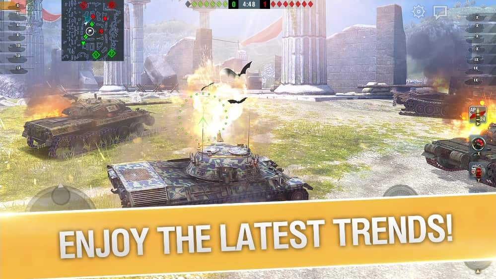 World of Tanks Blitz Mod Apk Free Shopping