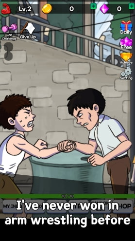Arm Wrestling Clicker MOD APK Unlimited Money And Gems
