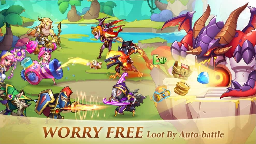 Idle Heroes MOD APK Private Server