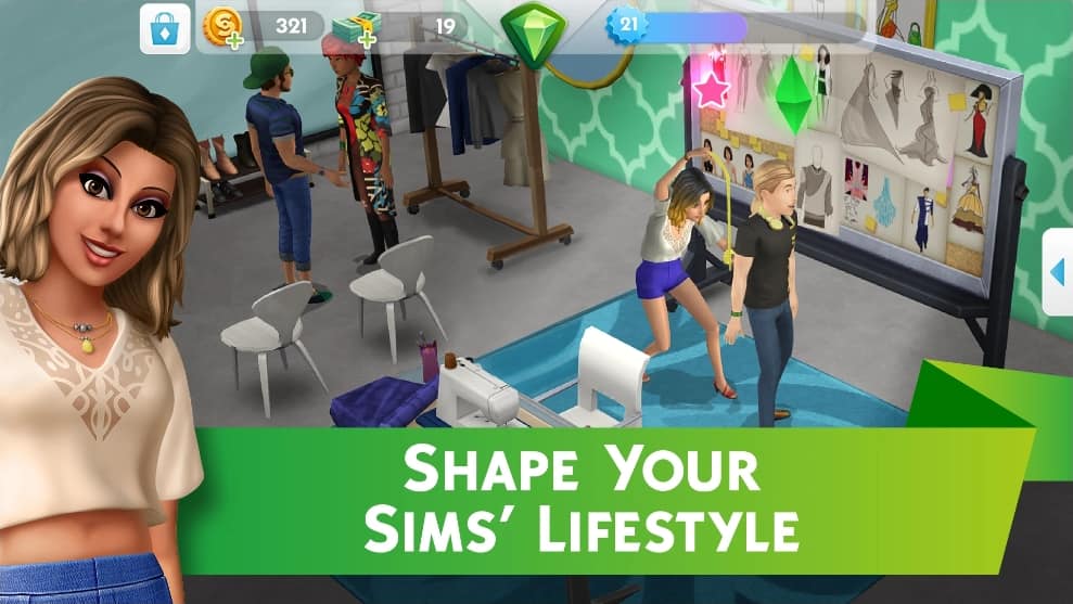 The Sims Mobile MOD APK Unlimited Money And Cash