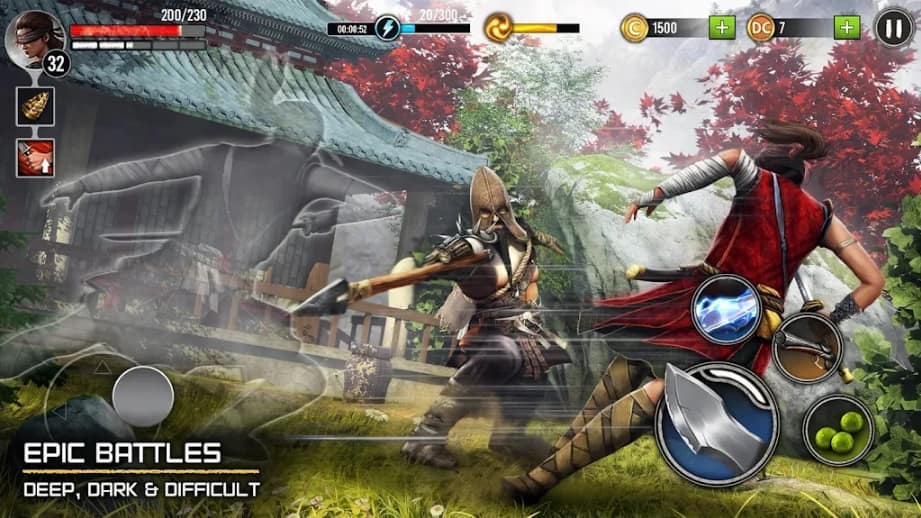 Ninja Ryuko MOD APK Unlocked Everything