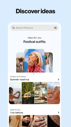 Pinterest MOD APK With Video Download