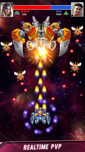 Space Shooter MOD APK Free Shopping
