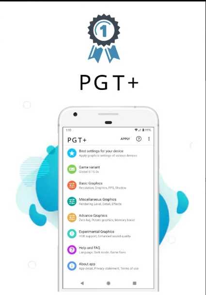 PGT+ Pro GFX & Optimizer MOD APK