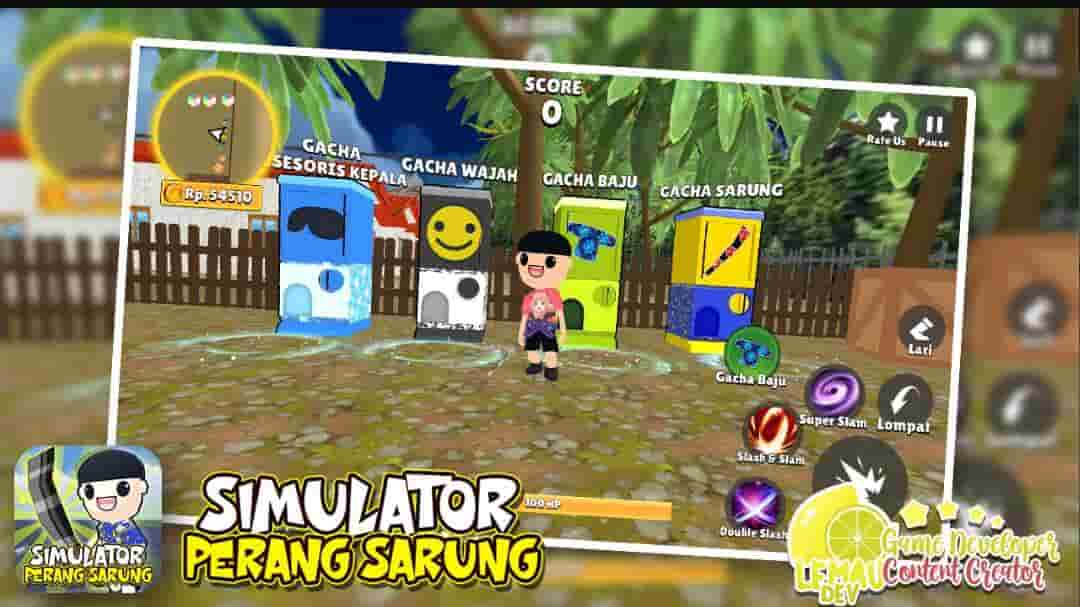 Simulator Perang Sarung 3D MOD APK
