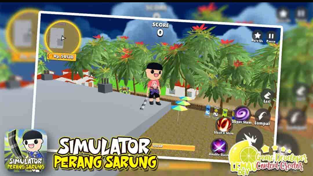 Simulator Perang Sarung 3D MOD APK