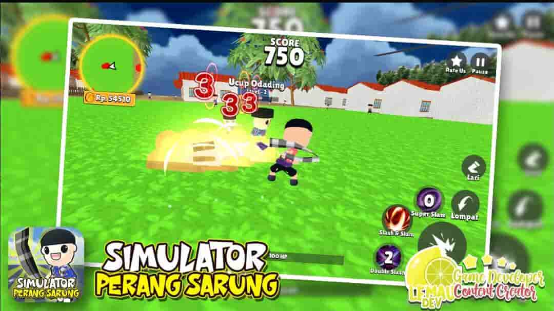 Simulator Perang Sarung 3D MOD APK