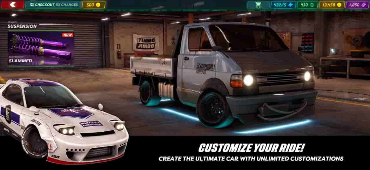 Static Shift Racing MOD APK